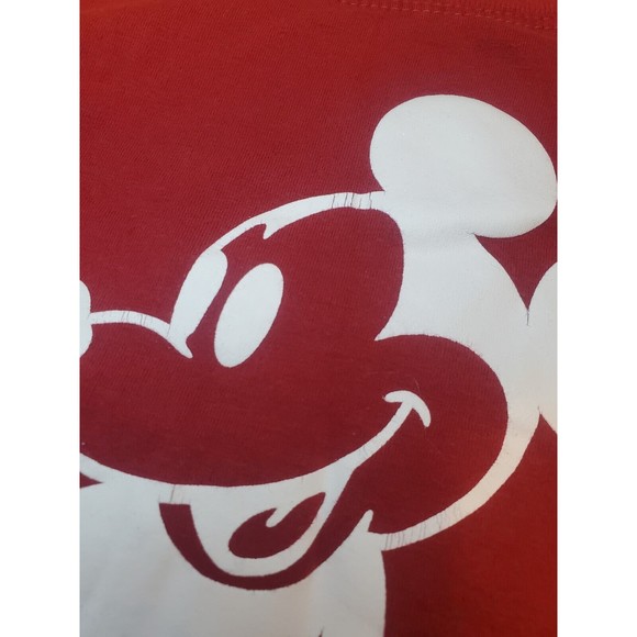Disney Motherhood Maternity Mickey Mouse Long Sleeve T Shirt Sz L - Picture 6 of 10
